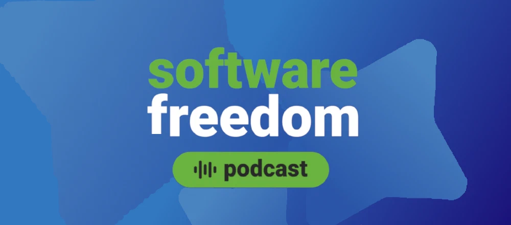 Logo of the FSFE Software Freedom Podcast