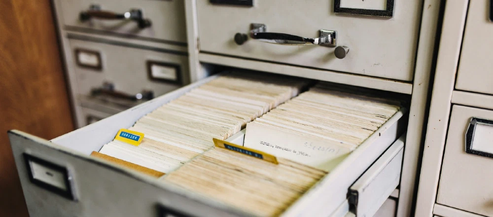 Neatly organise your records